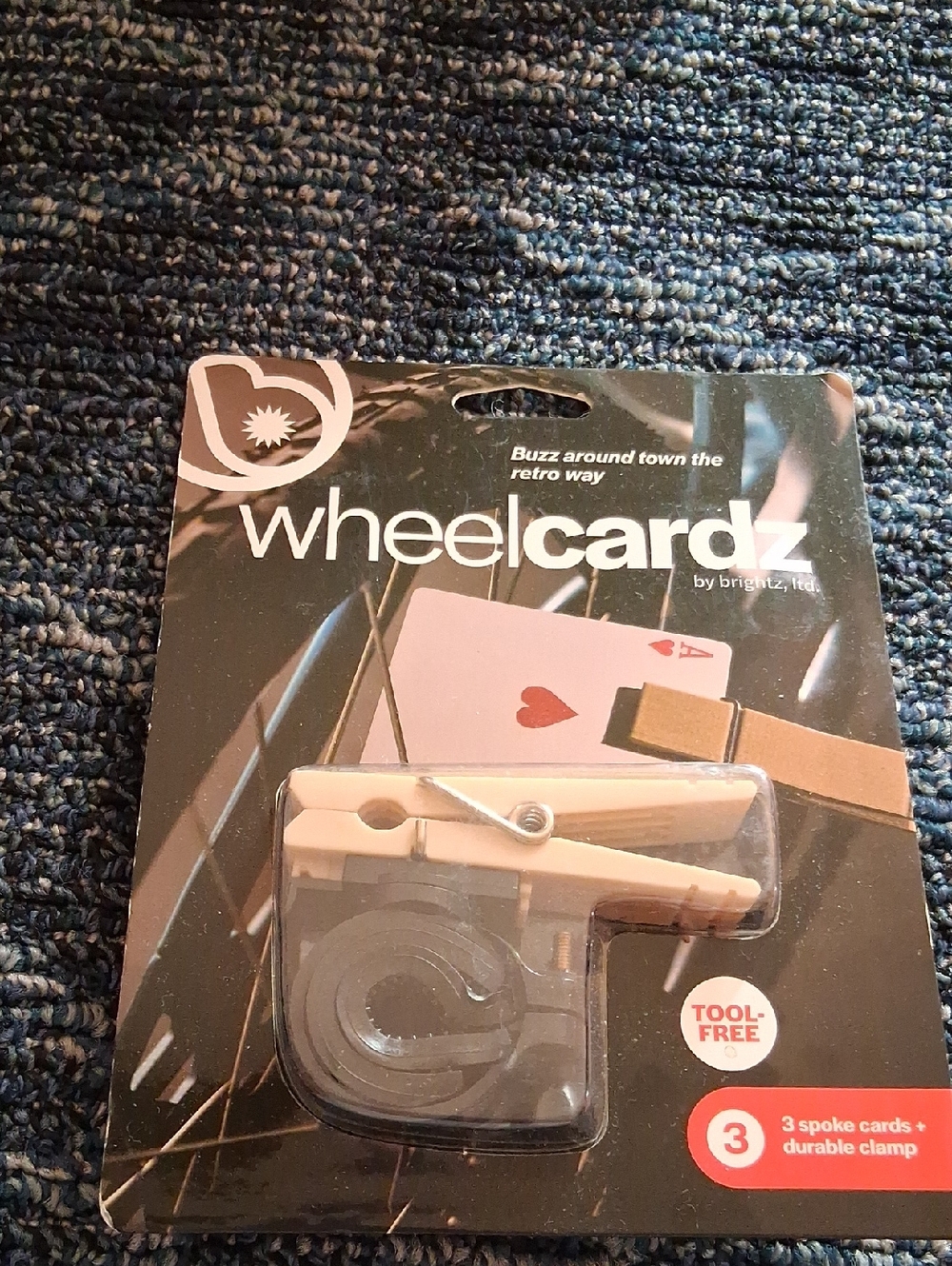 wheelcardz Playing Card Holder - Black & White